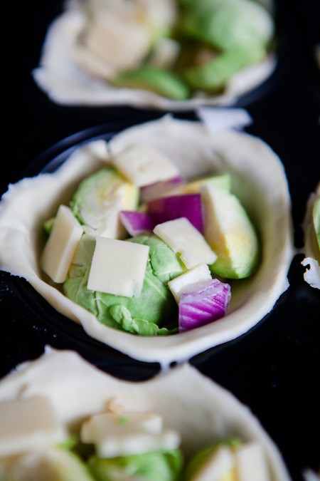Mini Rosenkohl-Käse-Quiches - www.kuechenchaotin.de