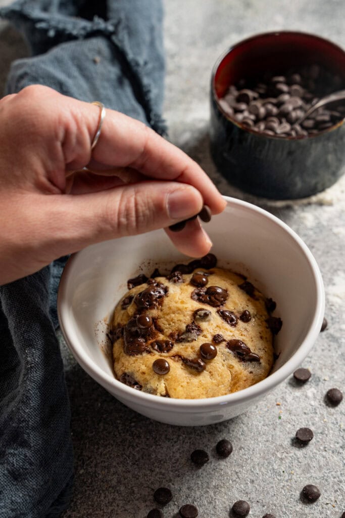 5 Minuten Keks aus der Mikrowelle