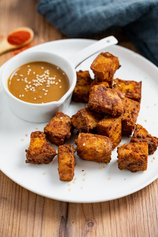 Knuspriger Tofu aus der Heißluftfritteuse | Das ultimative Rezept