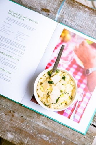 Aus Liebe zum Kochen - grünes Zucchini-Risotto- www.kuechenchaotin.de