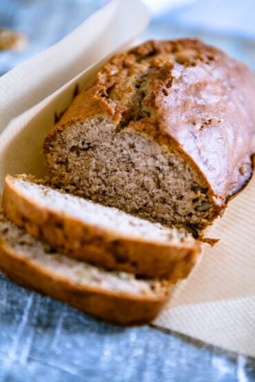 Bananenbrot mit Zimt und Walnüssen - www.kuechenchaotin.de