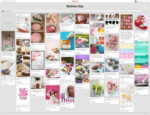 Pinterest-Board Muttertag | kuechenchaotin.de