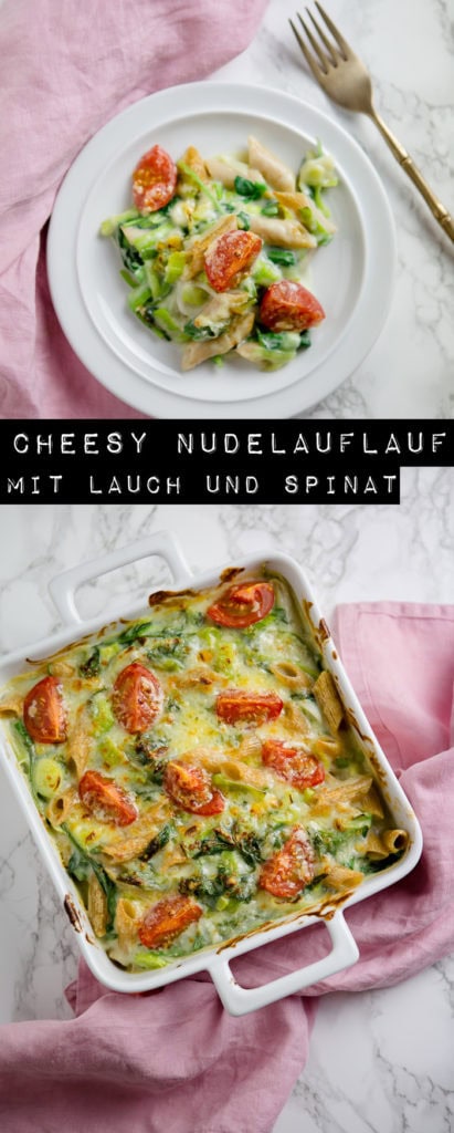 Cheesy Nudelauflauf - www.kuechenchaotin.de