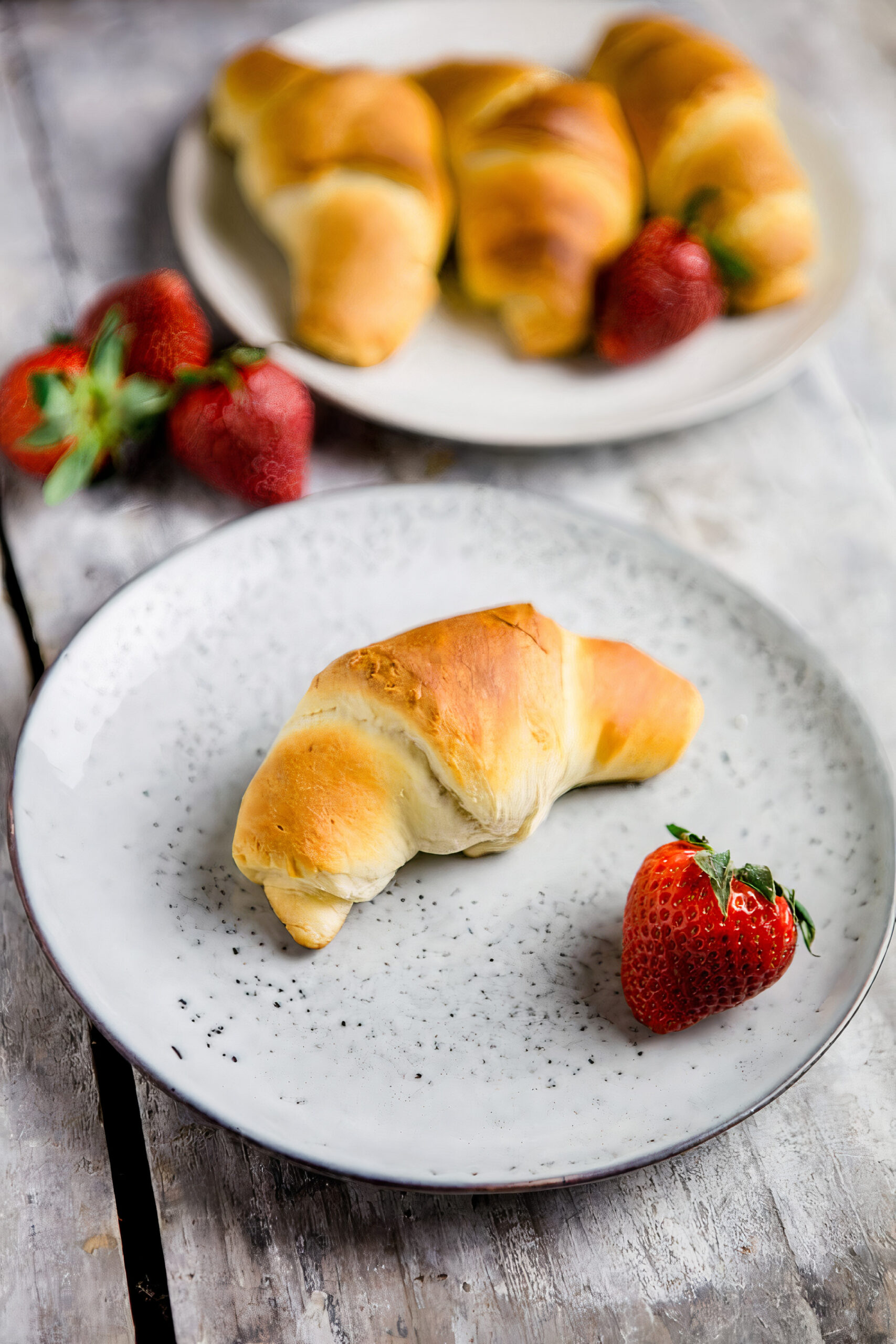 Croissants mit Schoko-Erdbeer-Fuellung - www.kuechenchaotin.de