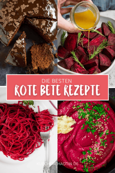 Die besten Rote Bete Rezepte - Collage