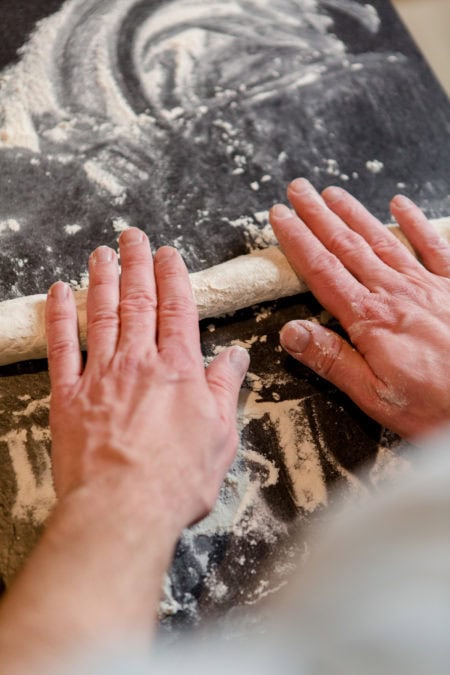 Dumpling Teig selber machen - https://kuechenchaotin.de