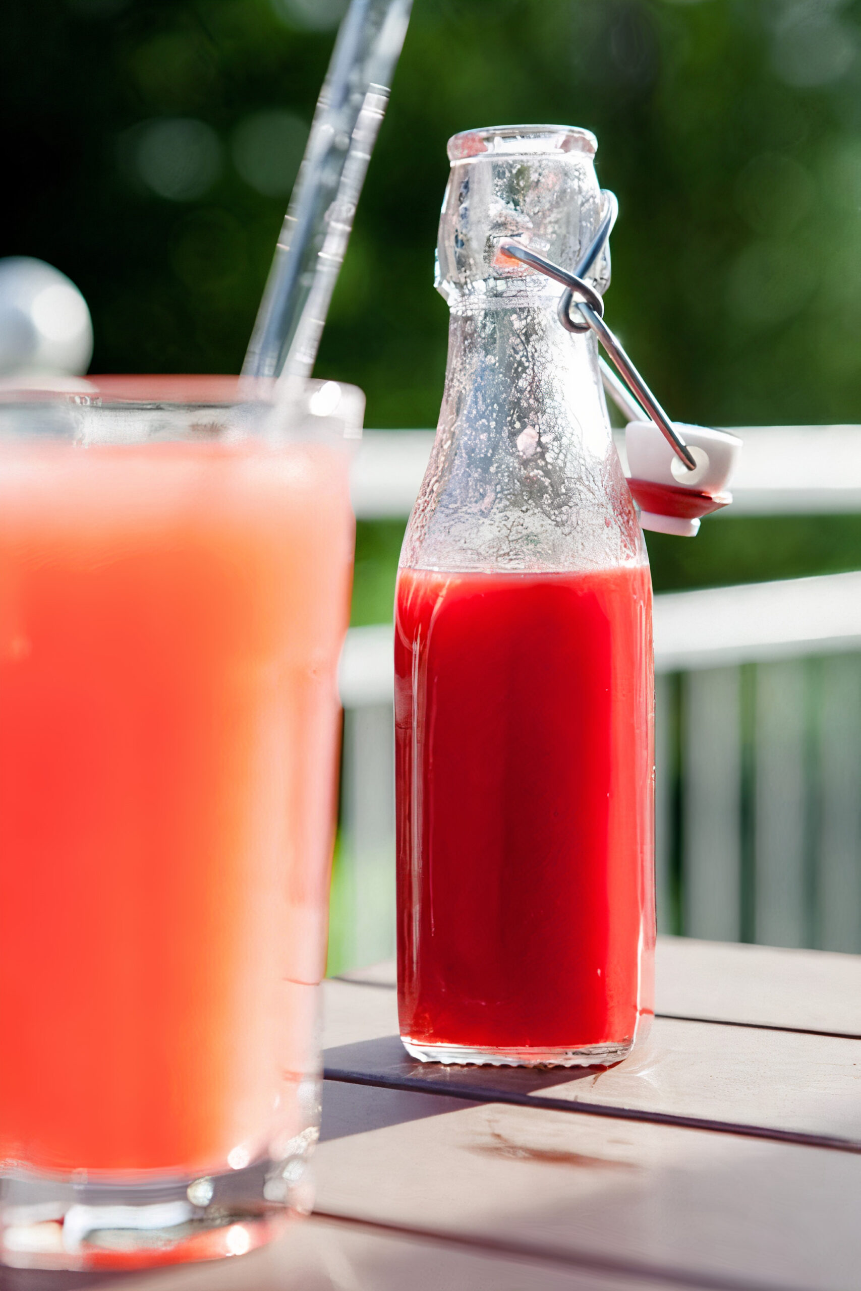 Erdbeersirup selber machen