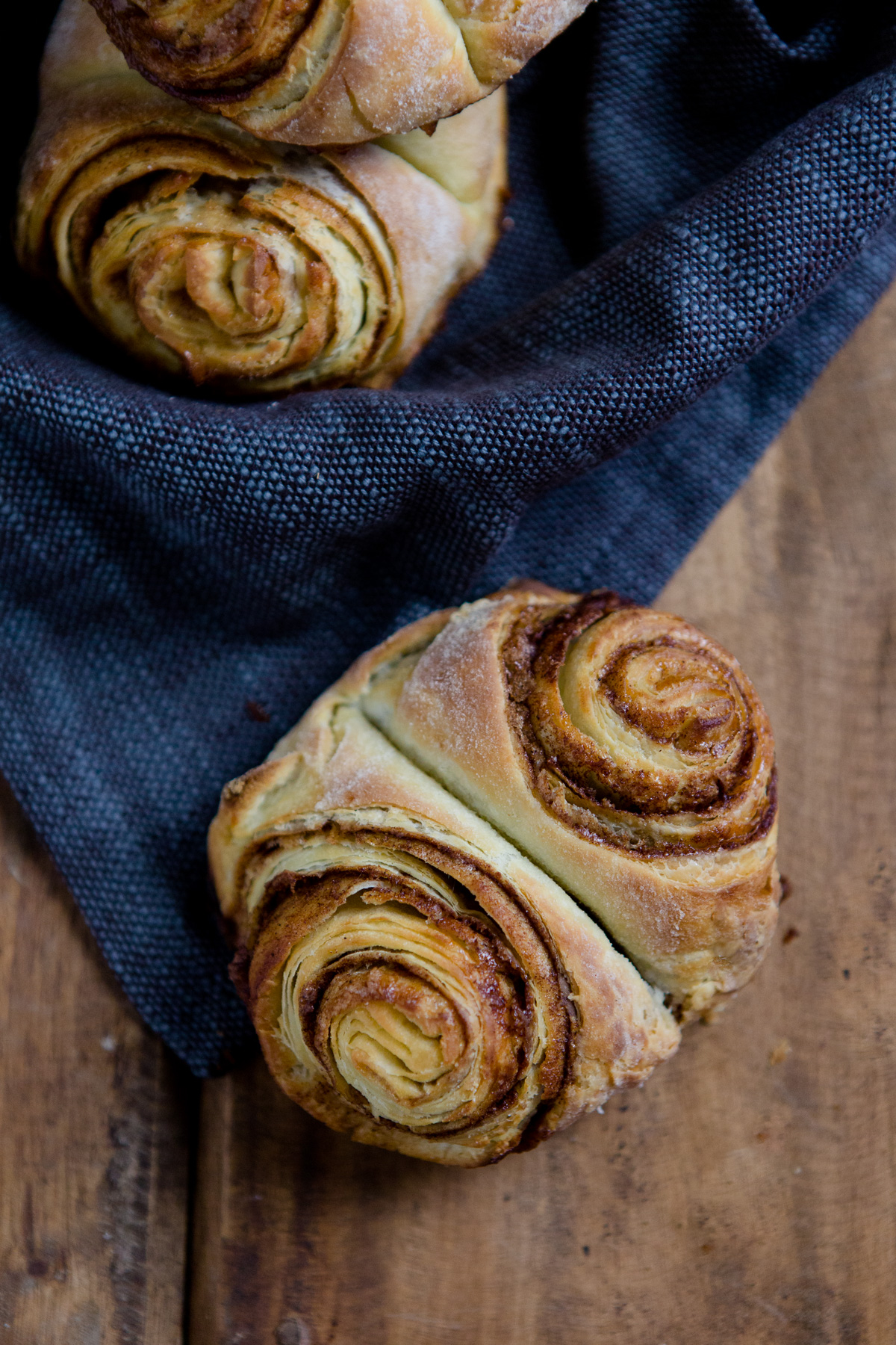 Franzbrötchen á la Kuechenchaotin - mit &amp;quot;Plunderteig light&amp;quot;