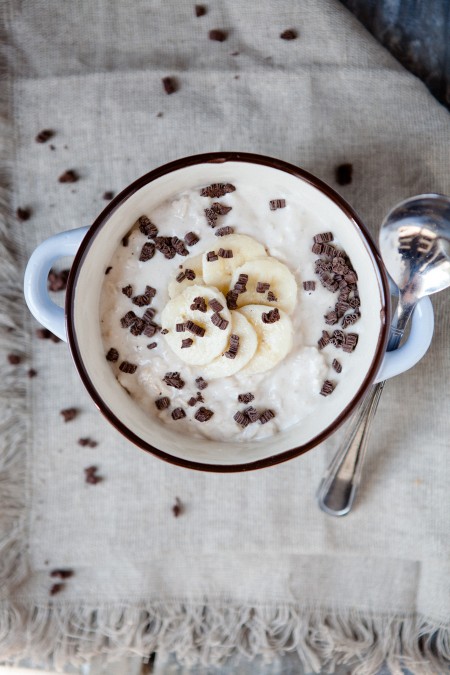 Overnight Oatmeal mit Banane und Erdnussbutter - Powerfrühstück für ...