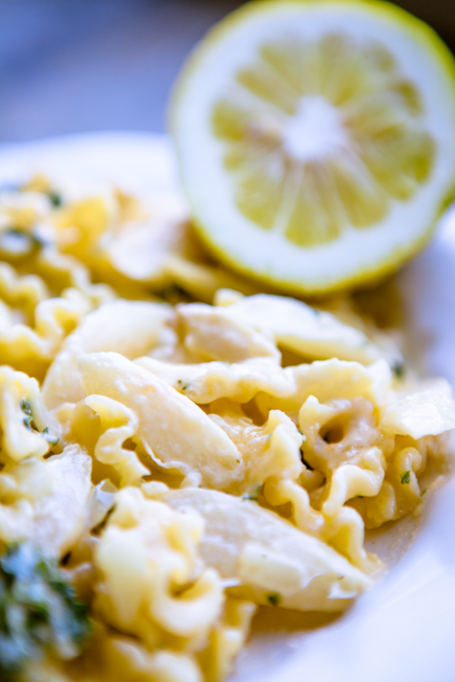 Pasta Mit Zitronen Spargel Sahnesosse Ein Gelungener Saisonabschluss Kuechenchaotin