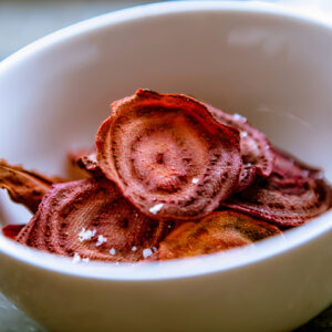 Rote Bete-Chips - www.kuechenchaotin.de