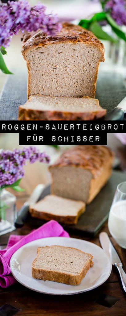 Roggen-Sauerteigbrot selber backen - https://kuechenchaotin.de