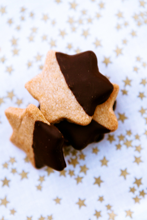 Zimt Orangen Platzchen Mit Schokomantelchen Advent Advent Kuechenchaotin