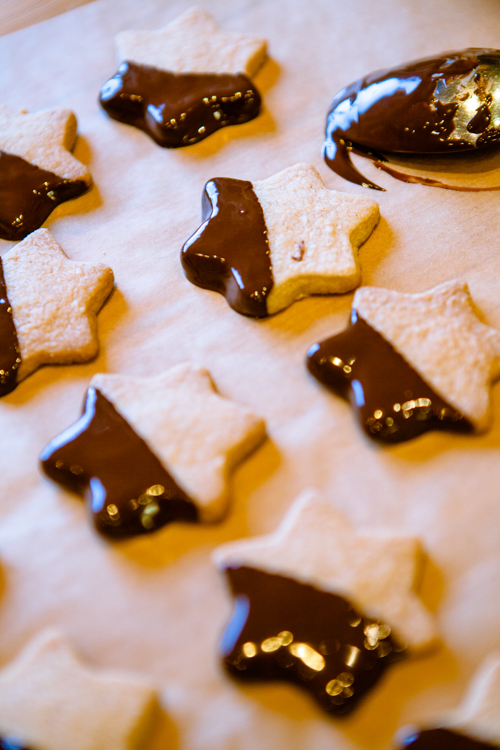 Zimt Orangen Platzchen Mit Schokomantelchen Advent Advent Kuechenchaotin