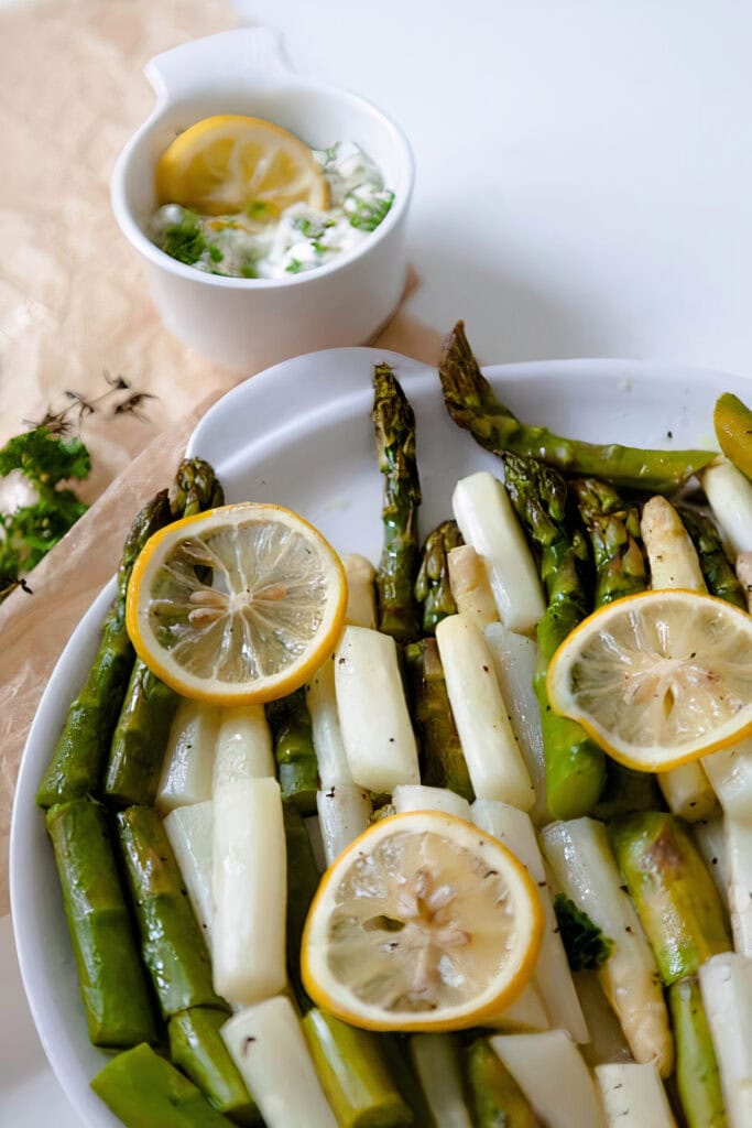 Zitronenspargel aus dem Bratschlauch-2