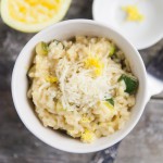 Zucchini-Zitronen-Risotto - www.kuechenchaotin.de
