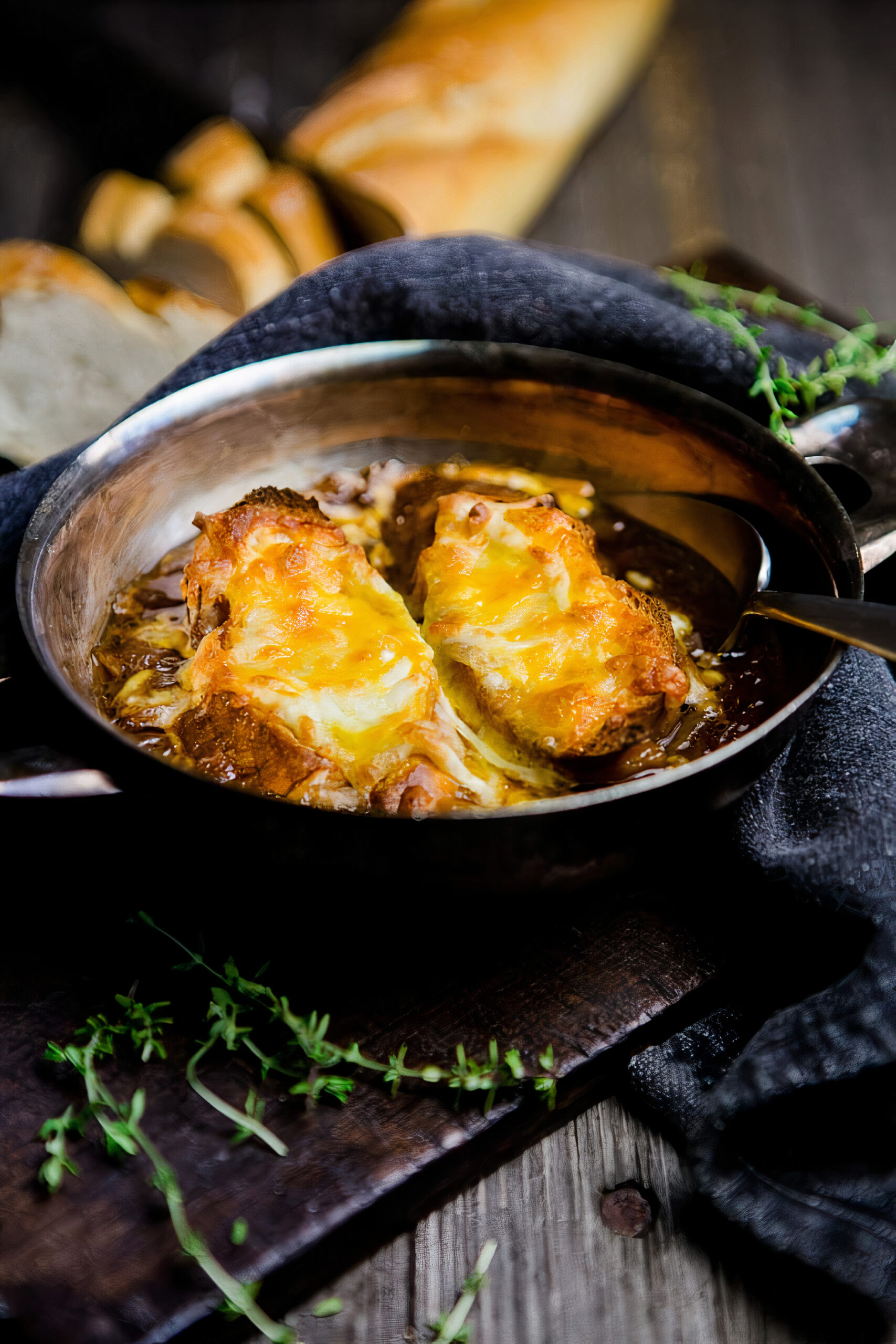 Zwiebelsuppe - www.kuechenchaotin.de