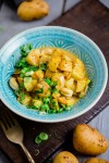 Thailändisch angehauchtes Curry mit Kartoffeln - www.kuechenchaotin.de